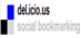  Delicous Account Setup