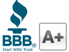 BBB A Plus Rating!